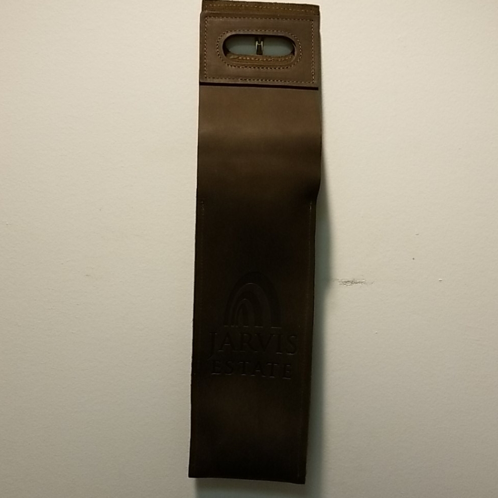 HAND CRAFTED LEATHER BOTTLE CARRIER